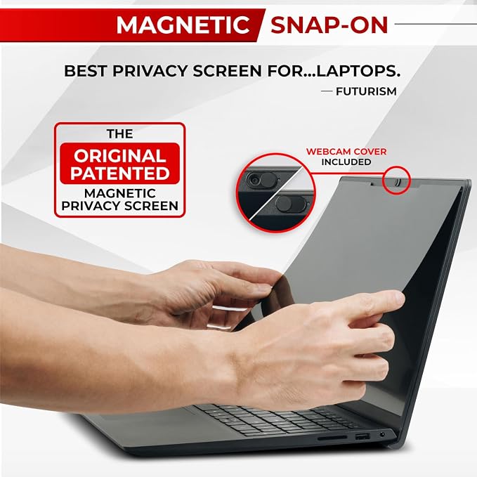 SightPro Magnetic Laptop Privacy Screen 15.6 Inch 16:9 - Image 4