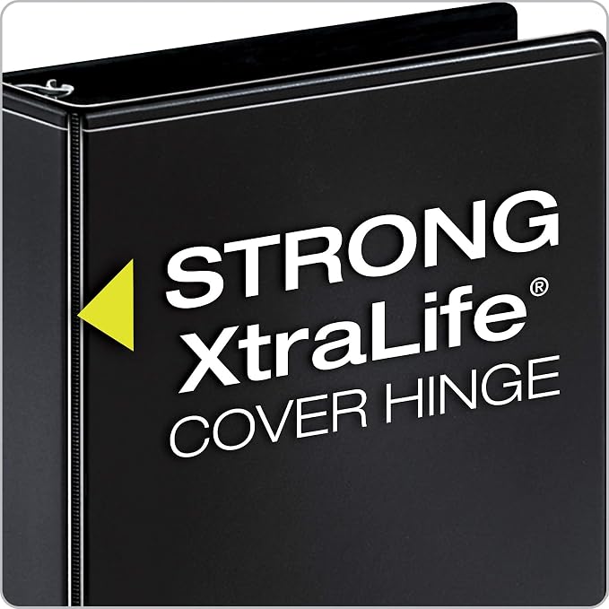 Cardinal Economy 3 Ring Binder, 1.5 Inch, Presentation View, Holds 350 Sheets - Image 3