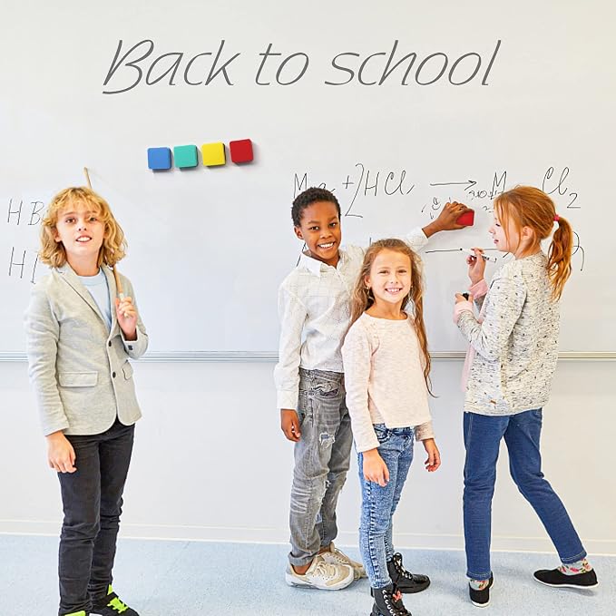 Dry Erase Erasers, IHPUKIDI 24 Pack Magnetic Whiteboard Dry Eraser Chalkboard - Image 5