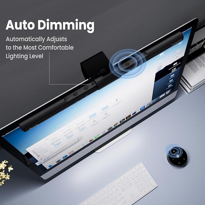 Quntis Computer Monitor Lamp, Screen Monitor Light Bar - Image 6
