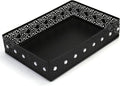 Desk Drawer Organizer, A4 Large Metal Mesh Desk Organizer Tray, Carved Hollow by EsOfficce