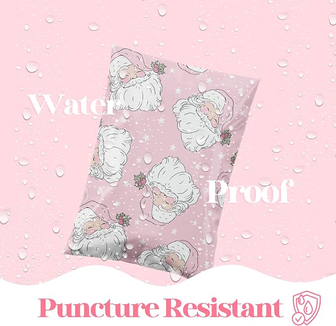 Pretty Package Store Poly Mailers 6x9, 100 Pack | Heavy Duty, Waterproof - Image 7