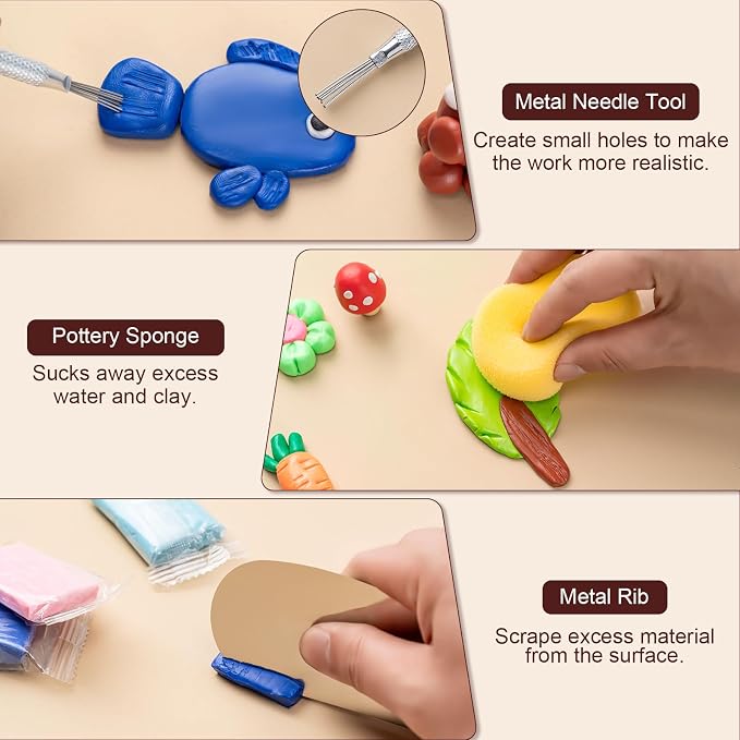 Amrules Pottery Tools, Ceramic Kit - Image 5