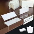 ChanQnTon Acrylic Shelf Labels, L-Shape Book Shelf Labels, Price Tags, Sign by ChanQnTon