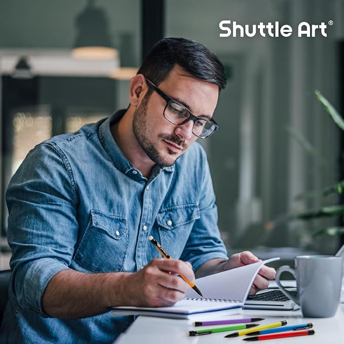 Shuttle Art Mechanical Pencils, 84 Pack Bulk Mechanical Pencils 0.7mm Medium - Image 7