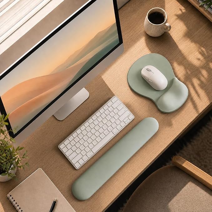 ErgoComfort Gel Wrist Rest Mouse Pad-Ergonomic Office Mousepad - Image 2