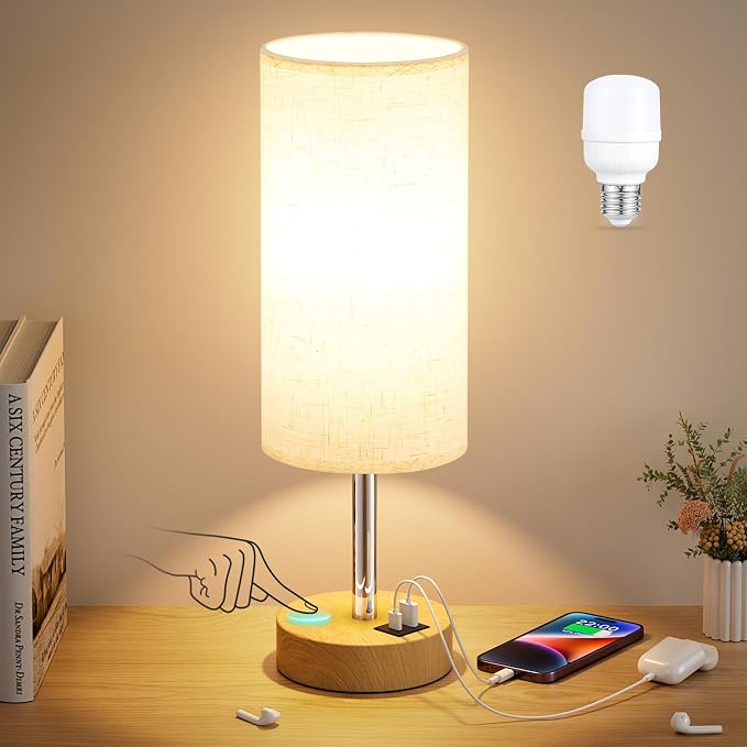 Dicoool Touch Bedside Table Lamp by DicooolDirect