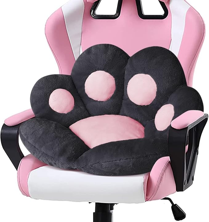 Ditucu Cat Paw Cushion Kawaii Chair Cushions 27.5 x 23.6 inch Cute Stuff Seat by DITUCU