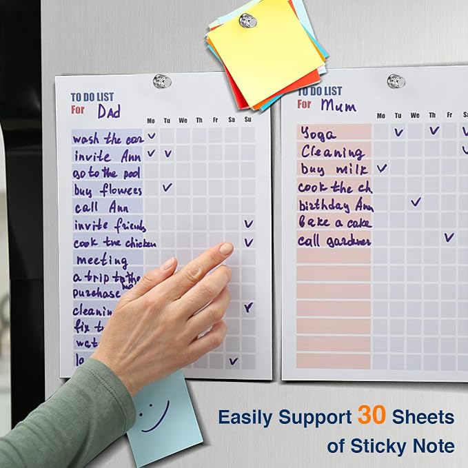 MIKEDE Strong Magnets for Whiteboard, Neodymium Fridge Magnets for White Board - Image 5