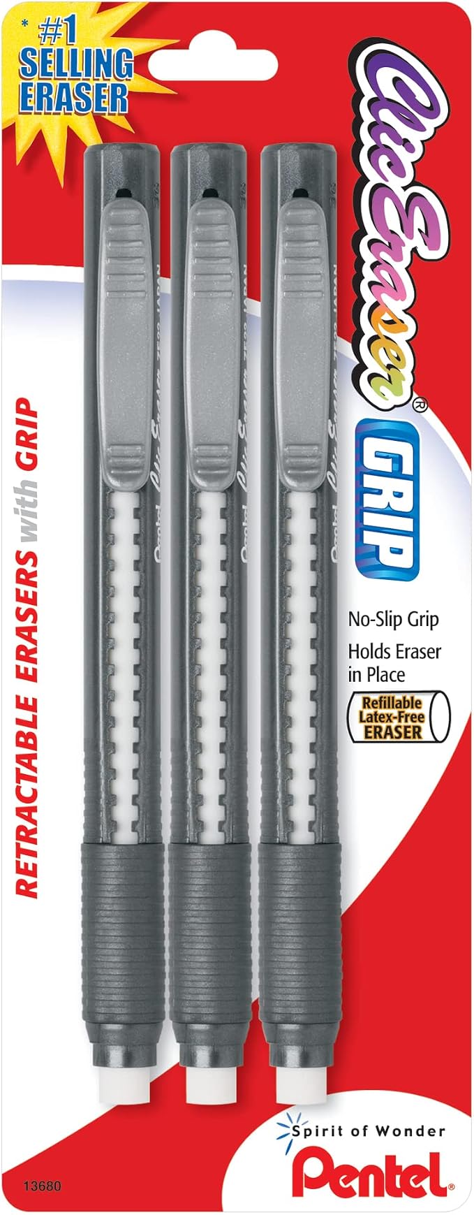 Pentel Clic Retractable Eraser - Image 2