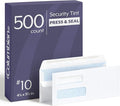 Columbian #10 Security Envelopes, 500 Pack, Double Window Self Seal Envelopes by TOPSProducts
