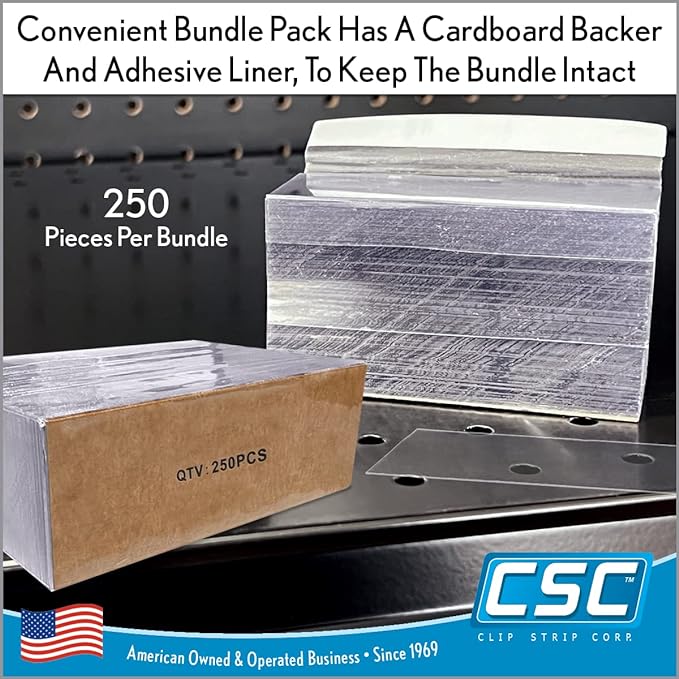 Price Data Channel Label Holder Chips, 2.25" L x 1.25" H, 10 Mil Thick - Image 5