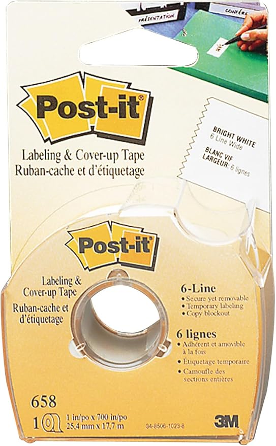 Post-it Labeling Tape, 2 in x 36 yds by Unknown