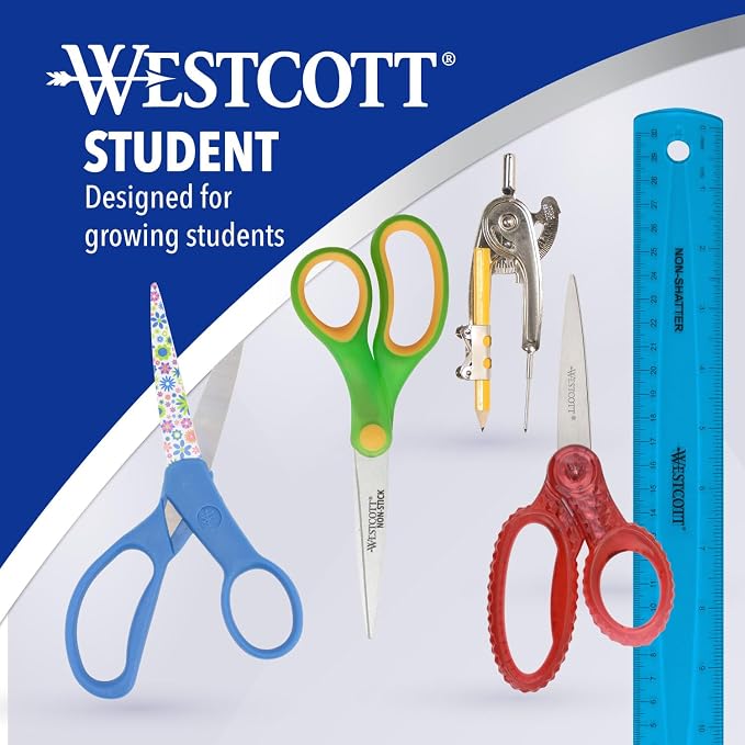 Westcott GEM Crystal-Design Scissors - Image 5