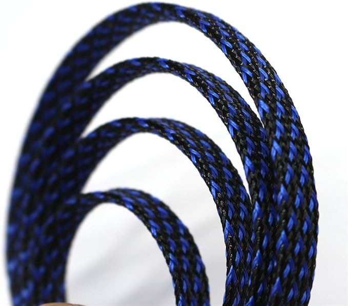 30ft PET Expandable Sleeving Wire Cable Sleeve by CBAZY