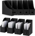 Geyee 12 Pack Magazine File Holder Plastic Desk Organizer Magazine Holder by Geyee
