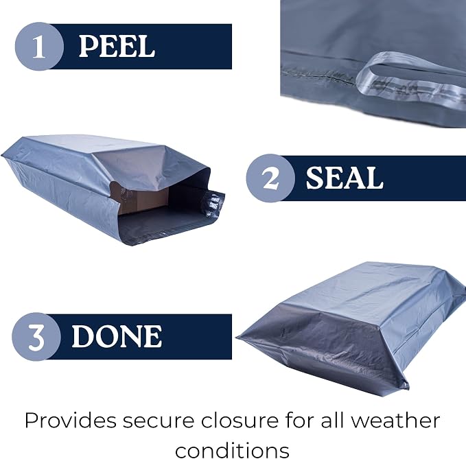 5 Large Shipping Bags 17x24 | Jumbo Poly Mailers - Image 6