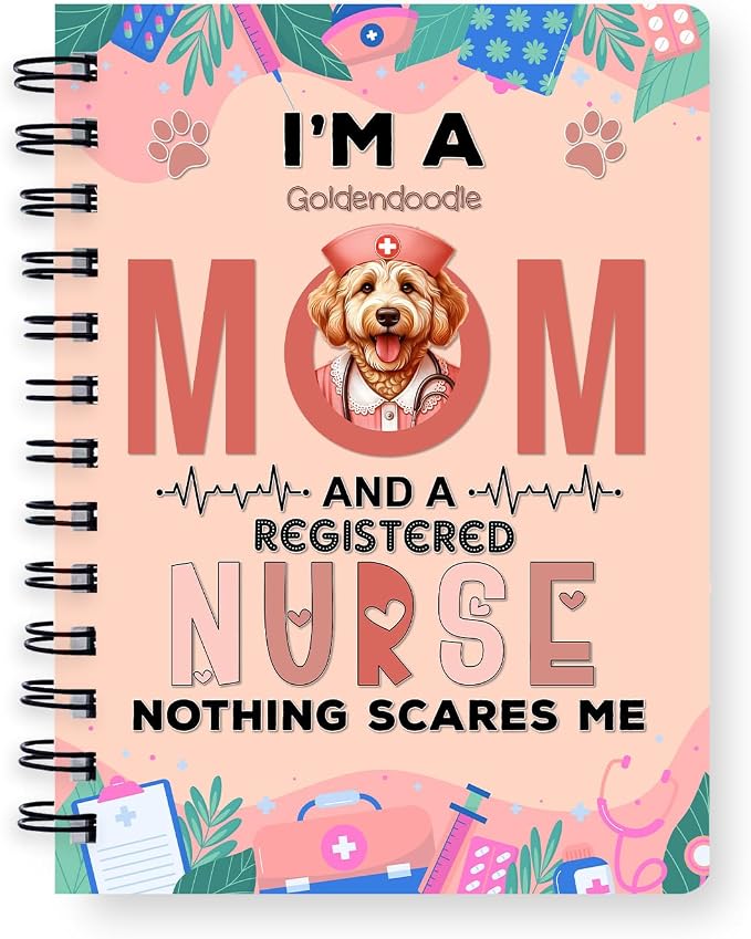 Ninety3POD I'm a Goldendoodle Mom and a Registered Nurse Nothing Scares Me by Ninety3POD