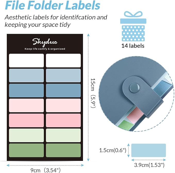 SKYDUE Expanding File Organizer - Image 4