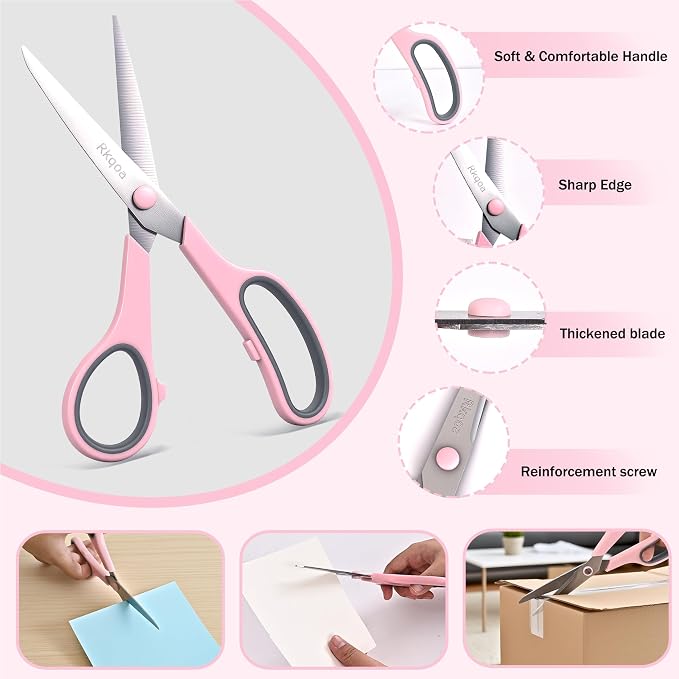 24 Scissors Set, High/Middle Student Teacher, Right/Left Handle - Image 3