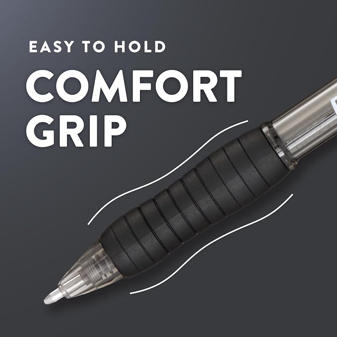 Paper Mate Profile Retractable Ballpoint Pens Bold Point Black - Image 2