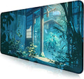 Tropical Plants XL Extended Gaming Keyboard Pad Computer Non Slip Mouse Pad | by LQFIWSS