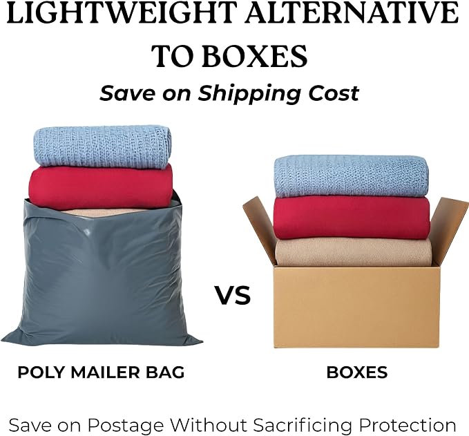5 Large Shipping Bags 17x24 | Jumbo Poly Mailers - Image 7