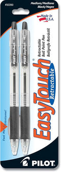 PILOT EasyTouch Refillable & Retractable Ballpoint Pens, Medium Point by PilotCorporationofAmerica