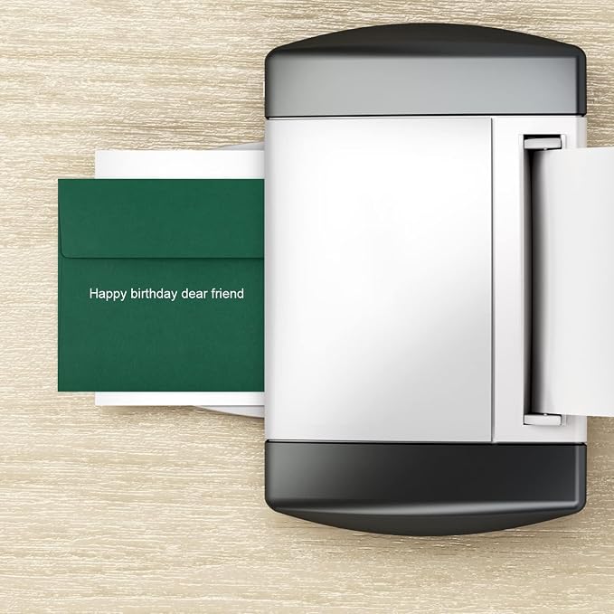 70 Packs of Invitation Envelopes, A2 Dark Green Postcard Envelopes - Image 6
