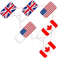 Laptop Camera Cover Slide, Webcam Cover Slide, Ultra-Thin, Nation Flag Pattern by JUNGLE+DEER