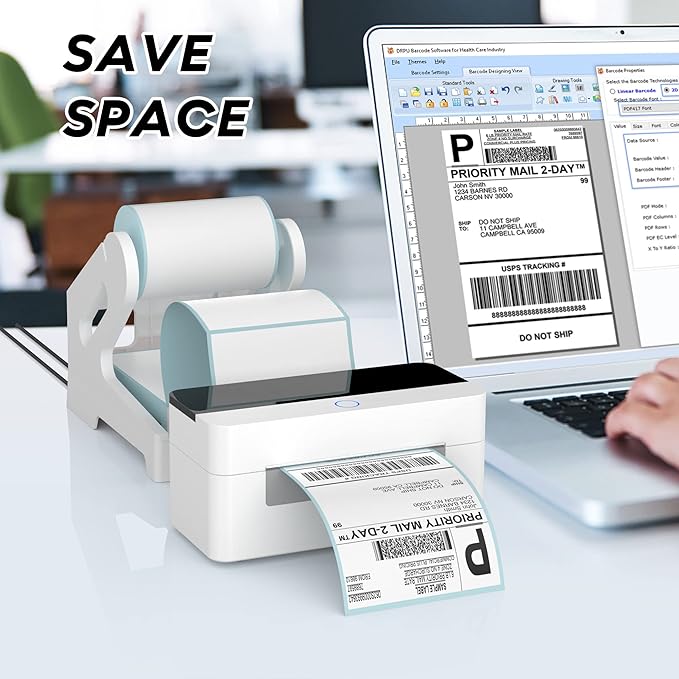 PONNOR Label Holder, Thermal Shipping Label Holder - Image 4