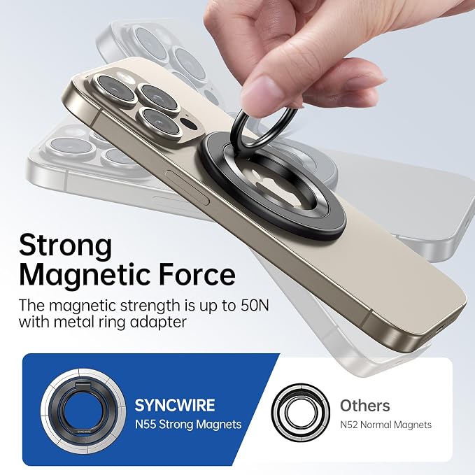 SYNCWIRE Magnetic Phone Ring Holder - Image 6