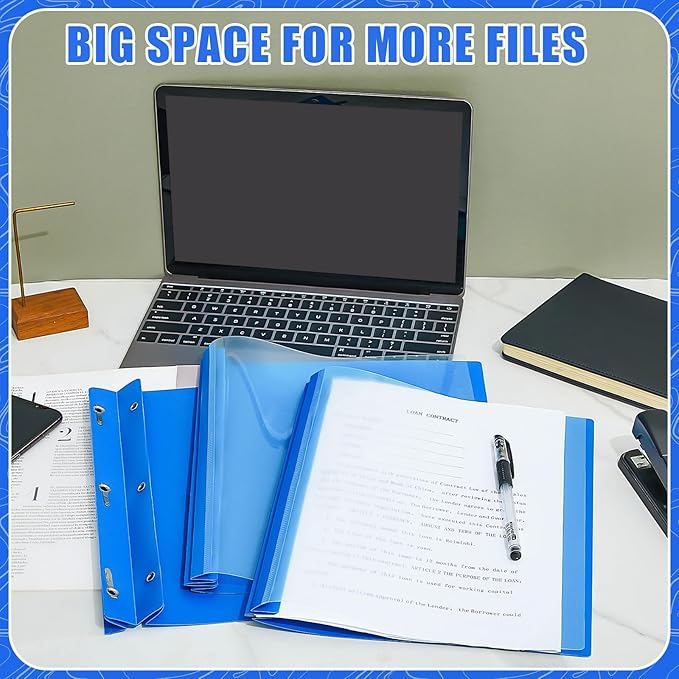 Teling 150 Pcs Clear Front Report Covers Bulk - Image 7