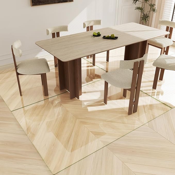 Koonmi Tempered Glass Chair Mat 72"x48" - Image 8