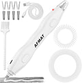 AFMAT Electric Eraser, Dual Tip, 140 Eraser Refills, Rechargeable Pencil Erasers by AFMAT