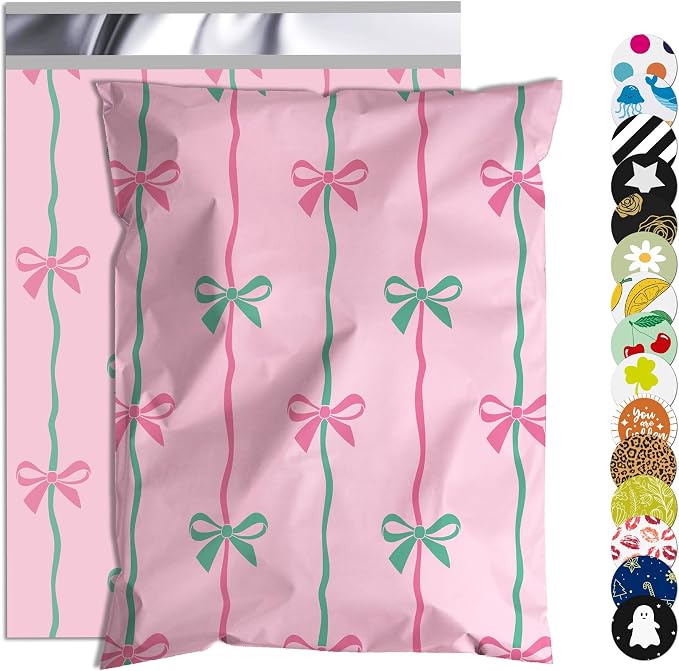 Poly Mailer 12x15.5 Inch 50 Pcs, Waterproof and Tear-Resistant Shipping Bags by JOWLROEL