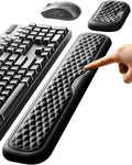 Vaydeer Wrist Rest for Keyboard and Mouse, Computer Ergonomic Wrist Support Pad by Vaydeer