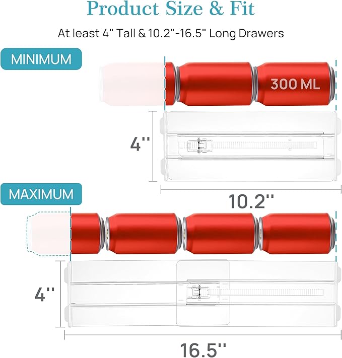 Vtopmart 14 Pack Drawer Dividers - Image 6