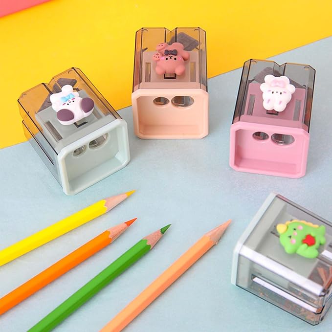 2PCS Pencil Sharpener, Lip Liner Sharpener, sharpened Pencil, Children's Pencil - Image 5
