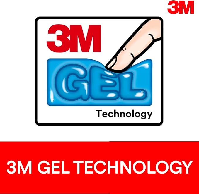 3M™ Compact Gel Wrist Rest for Keyboards, Soothing Gel Comfort, Product - Image 7