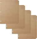 3 Ring Binder Dividers with 5-Tabs by Homakover