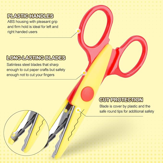 UCEC 36 Pack Craft Scissors - Image 8