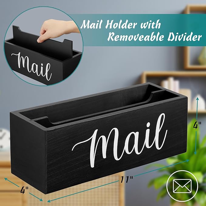 DRASTAR Mail Organizer, Mail Holder - Image 2