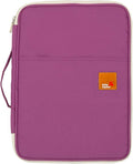 Document A4 Bag Case Waterproof Organizer Portfolio Office Travel Zipper by El-fmly