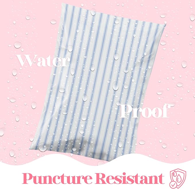 Pretty Package Store 10x13 Designer Poly Mailer 100 Pack Heavy Duty Waterproof - Image 4