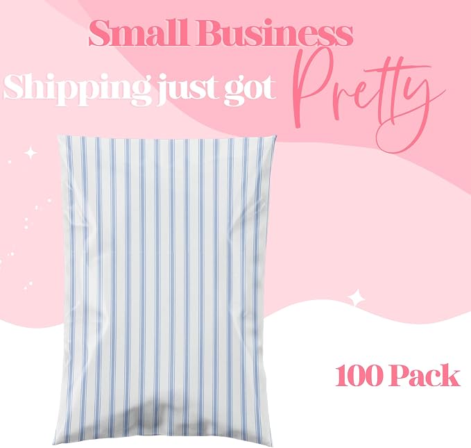 Pretty Package Store 10x13 Designer Poly Mailer 100 Pack Heavy Duty Waterproof - Image 3