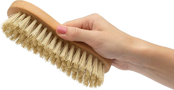 KONEX Nylon Fiber Economy Utility Cleaning Hand Brush | Heavy Duty Hand-Held - Image 4