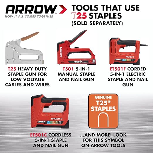 Arrow 259 T25 Heavy Duty Steel Staples - Image 4
