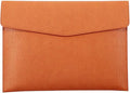 PU Leather A4 File Folder Document Holder Waterproof Portfolio Envelope Folder by enyuwlcm