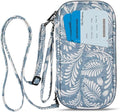 RFID Passport Wallet with Vaccine Card Slot, Family Travel Passport Holder by homchen